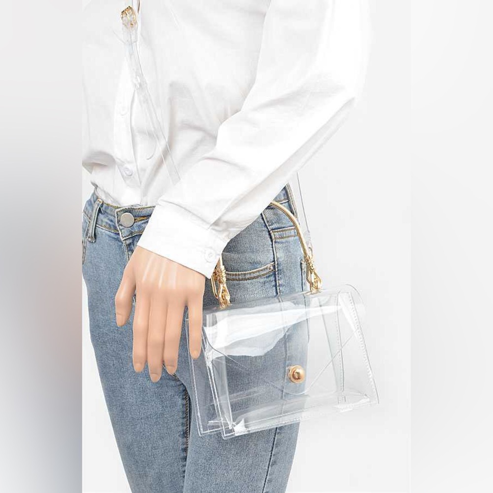 Clear Transparent Stadium Handbag